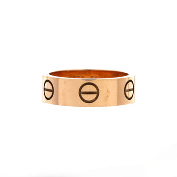 Bague Love bande or jaune 18 carats